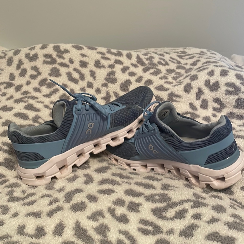blue on clouds